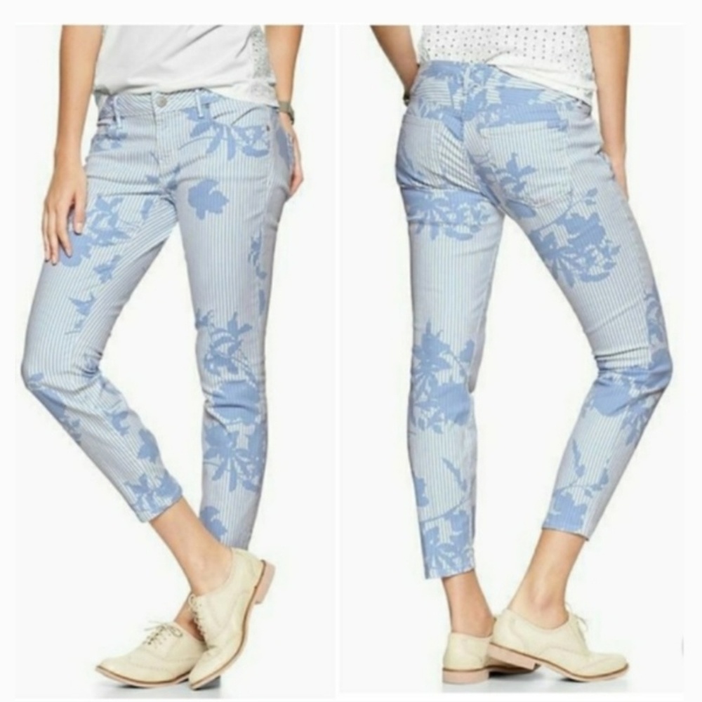 Gap Always Skinny Floral Jeans - Picture 1 of 11